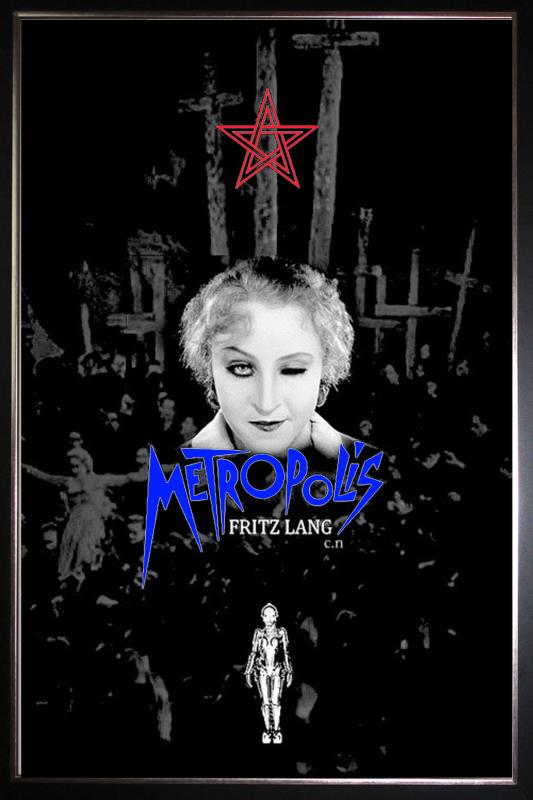 metropolis-sci-fi-movie-silk-poster-brigitte-helm
